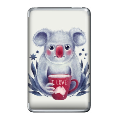 Милый коала с кружкой «I LOVE Австралия» - Виниловые наклейки на iPod Classic, страница 25