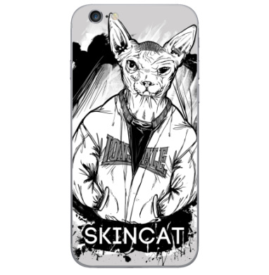 Сфинкс в куртке Лонсдейл с надписью SKINCAT - Виниловые наклейки на iPhone 6, 6s - купить в Москве, страница 47