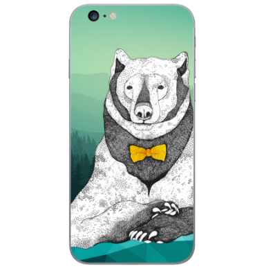Интеллигентный мишка - Виниловые наклейки на iPhone 6 plus - купить в Москве, страница 38