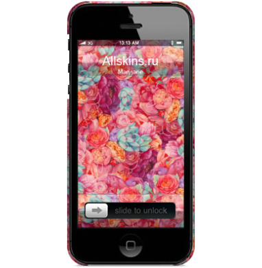 Цветочная страсть - Чехол глянцевый для iPhone 5, 5S, 5SE купить, страница 21