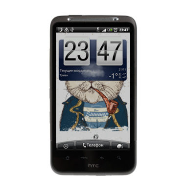 Кот-капитан в морском образе с трубкой - Виниловые наклейки на HTC Desire HD - купить в Москве, страница 20