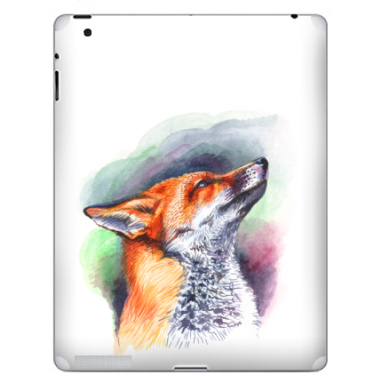 Лиса в акварельном пленэре мечты - Наклейки на iPad, страница 37