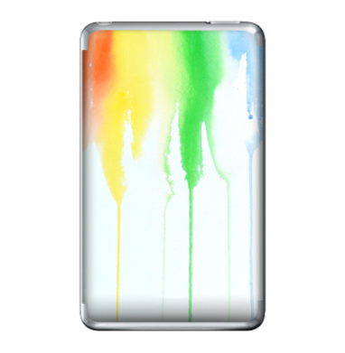 Акварельные краски Радужный градиент 6 цветов - Виниловые наклейки на iPod Classic, страница 15
