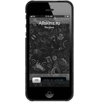 Темный дудл - Чехол глянцевый для iPhone 5, 5S, 5SE купить, страница 12