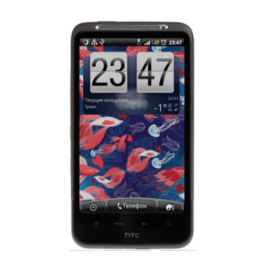 Влюблённые рыбы - Виниловые наклейки на HTC Desire HD - купить в Москве, страница 12