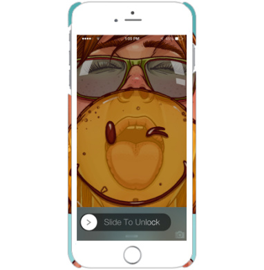 Яркий леденец-смайлик с игривым дизайном - Чехол матовый для iPhone 6 plus купить, страница 11