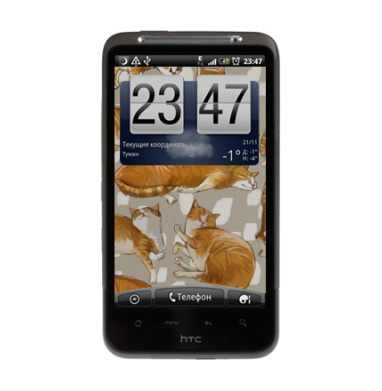 Рыжие коты в повседневных позах уюта - Виниловые наклейки на HTC Desire HD - купить в Москве, страница 10