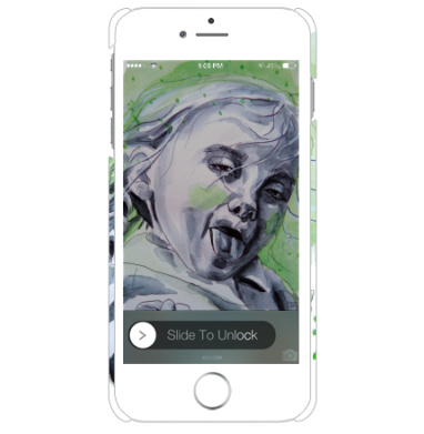 Озорная девочка с косами в динамике - Чехол матовый для iPhone 7 купить, страница 4