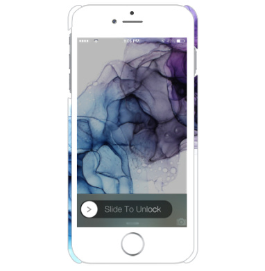 Гармония движения в синем и фиолетовом - Чехол матовый для iPhone 6, 6S купить, страница 3