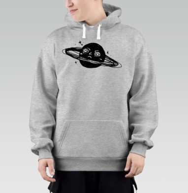 Sad Saturn – Грустный Сатурн в бесконечном холодном темном космосе - prints&patterns