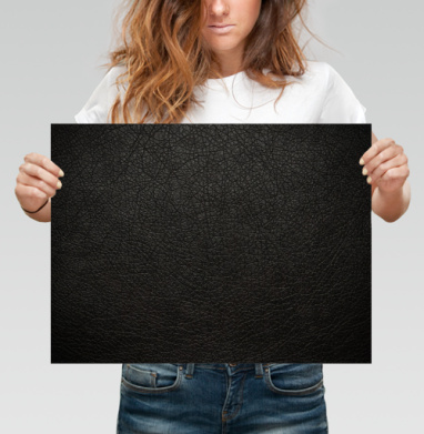 Deep dark leather pattern surface / Глубокая темная черная кожаная текстура. - Магазин футболок Alexandr16 - Дизайнерские принты