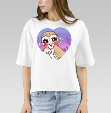 Cute owl / Милая сова - Магазин футболок alisblack