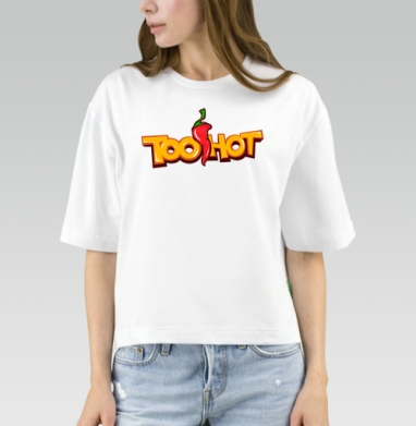 TooHot / СлишкомГорячо, Футболка женская оверсайз Mido