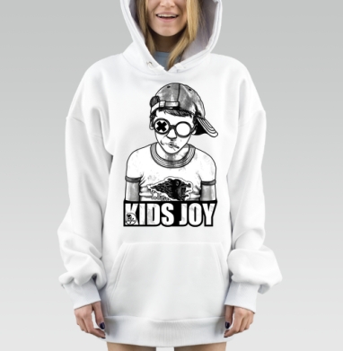 Стильный Монохромный Подросток В Очках KIDS JOY - Магазин футболок Sareksun - Дизайнерские принты