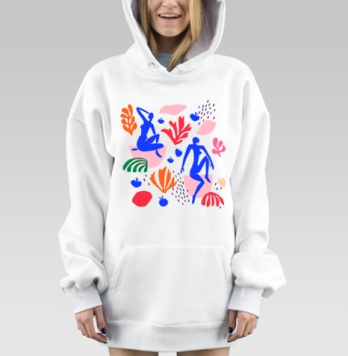 Свободный отдых с природой и расслабленностью человека, Hoodie Mjhigh Dig, оверсайз, утепленная