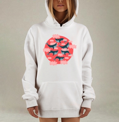 МечтайЙ, Hoodie Mjhigh Dig, оверсайз, утепленная