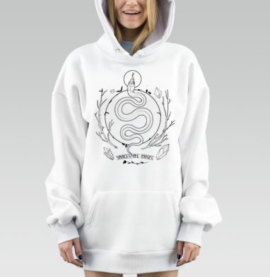 Полоз, Hoodie Mjhigh Dig, оверсайз, утепленная