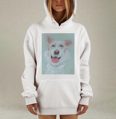 Шарик, Hoodie Mjhigh Dig, оверсайз, утепленная