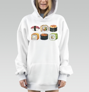 Суси, Hoodie Mjhigh Dig, оверсайз, утепленная