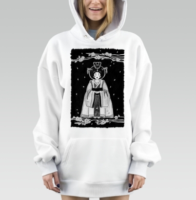 Дамочка Весна, Hoodie Mjhigh Dig, оверсайз, утепленная