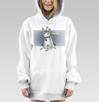 Иноп, Hoodie Mjhigh Dig, оверсайз, утепленная