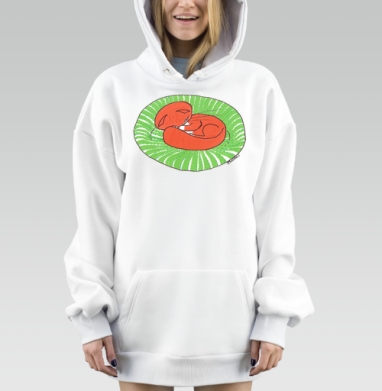 Хитрый соня, Hoodie Mjhigh Dig, оверсайз, утепленная