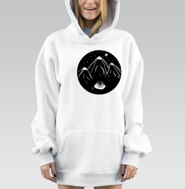 Горы тоже плачут, Hoodie Mjhigh Dig, оверсайз, утепленная