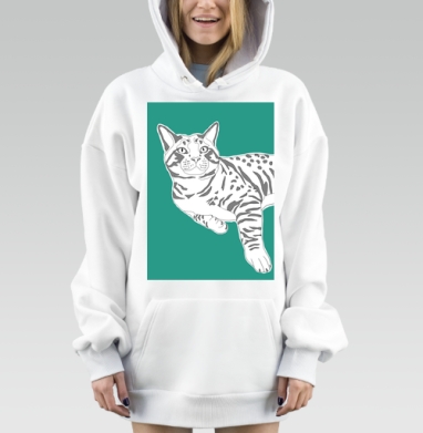 Серенгети, Hoodie Mjhigh Dig, оверсайз, утепленная