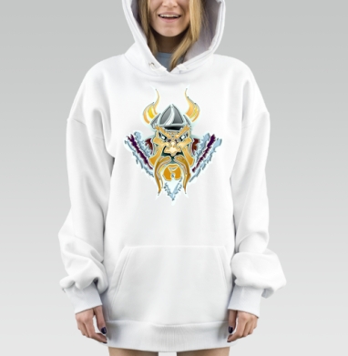 Викинг, Hoodie Mjhigh Dig, оверсайз, утепленная