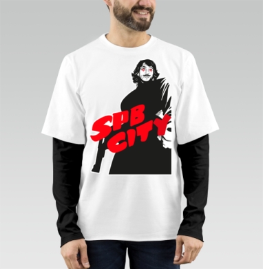 SPB CITY / СПБ ГОРОД, Футболка мужская лонгслив OneOne