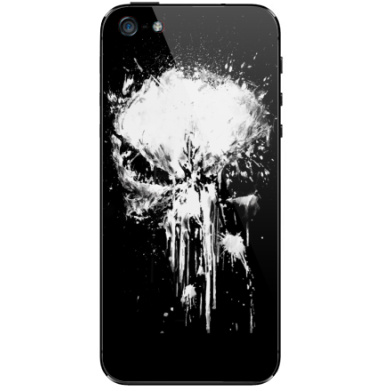 Череп брызг - Виниловые наклейки на iPhone 5 - купить в Москве, страница 11