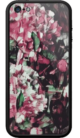 Цветущие пионы в стиле цифрового импрессионизма - Бампер на iPhone 5, 5S, страница 5
