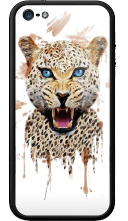 Яростный Леопард с Ледяным Взглядом - Бампер на iPhone 5, 5S, страница 5