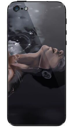 Эмоция грусть - Виниловые наклейки на iPhone 5 - купить в Москве, страница 4