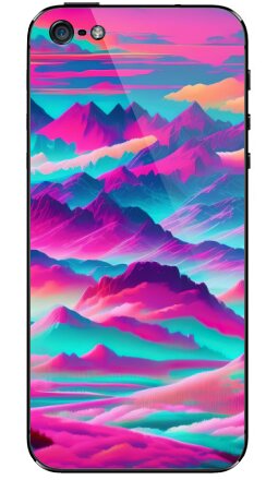 Красочные горы - Виниловые наклейки на iPhone 5 - купить в Москве, страница 4