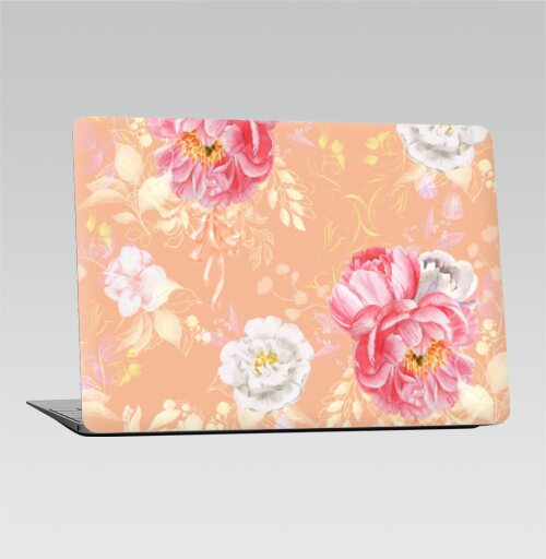Нежные цветы паттерн - Наклейки на 2010-2017 – Macbook Air, страница 4