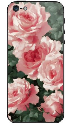 Пышный бесшовный паттерн с цветением роз - Виниловые наклейки на iPhone 5 - купить в Москве, страница 3