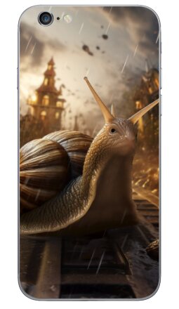 Улитка на рельсах: символ упорства и пути - Виниловые наклейки на iPhone 6, 6s - купить в Москве, страница 2