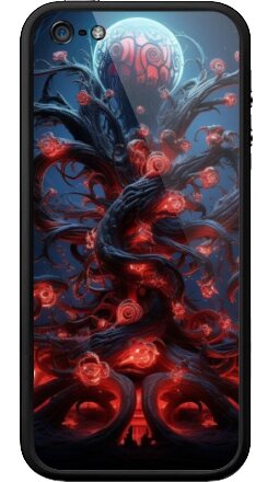 Мистическое дерево жизни и космоса - Бампер на iPhone 5, 5S, страница 2