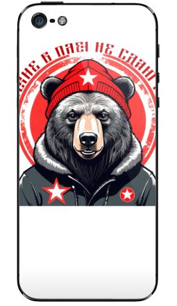 Русские в плен не сдаются - Виниловые наклейки на iPhone 5 - купить в Москве, страница 2
