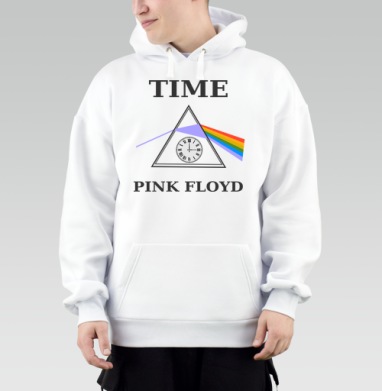 Преобразование света через время с часами Pink Floyd, Толстовка Mjhigh, утепленная