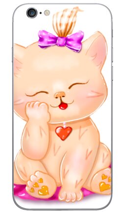 Милая киска котенок - Виниловые наклейки на iPhone 6, 6s - купить в Москве, страница 2