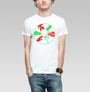 Равенство, Футболка мужская Base белая
