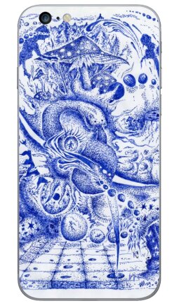Прежде чем Пи - Виниловые наклейки на iPhone 6 plus - купить в Москве