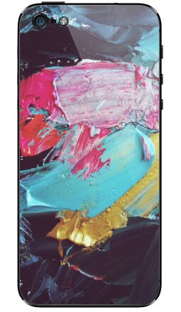 Динамичное абстрактное искусство с импасто - Виниловые наклейки на iPhone 5 - купить в Москве, страница 36