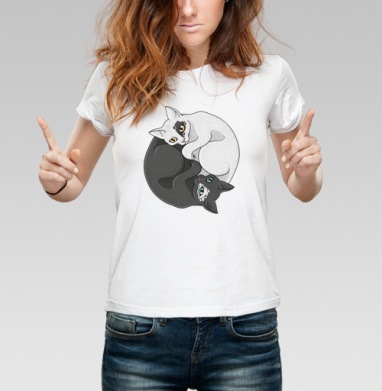 Кошачий инь-янь - Rapapazzi's prints