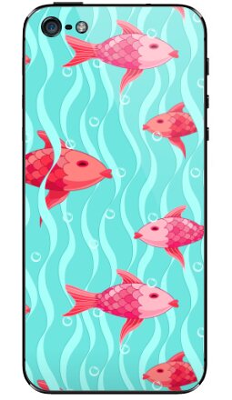 Море и рыбки - Виниловые наклейки на iPhone 5 - купить в Москве, страница 41