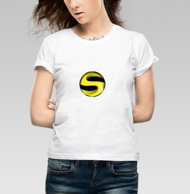 SKZ Female Player / Женский игрок SKZ, Футболка женская белая 180гр