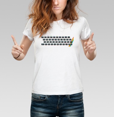 Speccy / Спекки, Футболка женская белая 180гр