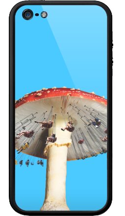 Карусель на гигантском мухоморе – сказочная фантазия - Бампер на iPhone 5, 5S, страница 12
